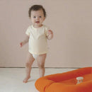 Baby Lounger - Snuggle Cozy Me Infant Lounger for Newborns | Breathable & Soft, Portable Awake-Time Pad, Essential Baby Gift- Orange (Lounger Cover Included) by TinyTreasures Baby Boutique
