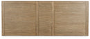 Tomtyn - Rectangular Dining Room Extension Table - Light Brown