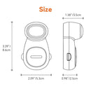 SAFELON 4 PCS Baby Safety Automatic Door Stopper, Automatic Door Finger Guards for Kids, Automatic Anti-Pinch Door Stopper, No Drilling& Tools, Easy to Install and Use by TinyTreasures Baby Boutique