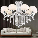 16 Pack 20" Hanging Crystals for Chandeliers Clear Teardrop Crystal Chandelier Pendants Parts Beads, Chandelier Crystals by GreenHaven Gardens