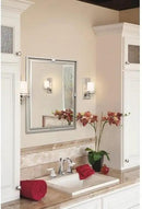 Kichler Hendrik 12" Wall Sconce in Brushed Nickel, 1-Light Modern Wall Mount Light with Satin Etched Cased Opal Glass, (12" H x 5.25" W), 5076NI, 24.75 in by CozyNest Decor