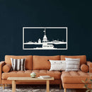 Maiden's Tower Metal Wall Art