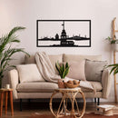 Maiden's Tower Metal Wall Art