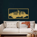 New York Skyline Metal Wall Art