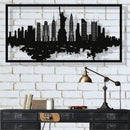 New York Skyline Metal Wall Art