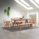 Velentina - Side Chair (Set of 2) - Rattan & Natural