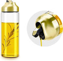 Aelga Gold Oil Dispenser - Gold Kitchen Accessories-Oil Dispenser Bottle for Kitchen with Stainless Steel Spout by CozyNest Decor