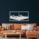 Paris Skyline Metal Wall Art