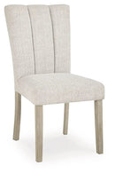 Larawyn - Dining Upholstered Side Chair (Set of 2) - Bisque by Unique Piece Furniture