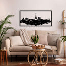 Paris Skyline Metal Wall Art