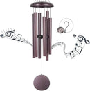 ASTARIN Wind Chimes, 36 Inch Large Metal Outdoor Chimes with 6 Tubes, Deep Tone, Tuned for Garden, Balcony, Patio & Home Decor. Bronze by CozyNest Decor