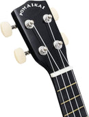 POMAIKAI Ukulele Musical Instruments Starter Wood Soprano Ukele Hawaiian Small Guitar Ukelele 21" Beginner Adult and Students (Black) by TinyTreasures Baby Boutique