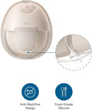 eufy Original Duckbill Valves (4-Pack) for Wearable Breast Pump E10/E20/S1/S1 Pro, Leak-Proof and Dust-Proof Breast Pump Replacement Parts by TinyTreasures Baby Boutique