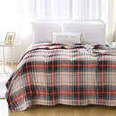 MERRYLIFE Tartan Plaid Print Throw Blanket Decorative Fleece Throw | Ultra-Plush Colorful | Couch Blanket Travel Lap | Home Gift Use(60" 90",Tartan) by CozyNest Decor