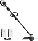 Litheli 2x20V 14" Brushless Cordless String Trimmer, Battery Powered Weed Eater, U20 Series Grass Trimmer with 2.5Ah Battery, Dual Line Bump Feed for Lawn Trimming, Lawn Care by GreenHaven Gardens