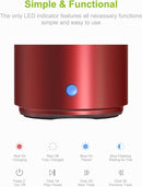 EWA Travel Case Packed, A106 Pro Portable Bluetooth Speaker with Custom Bass Radiator, Brief Design, IP67 Waterproof, Perfect Mini Speaker for Shower, Room, Bike, Car (Red) by TinyTreasures Baby Boutique