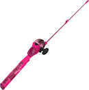Zebco Youth 29-Inch Floating Spincast Reel and Fishing Rod Combo, Size 20 Reel, Pre-Spooled with 6-Pound Cajun Line by TinyTreasures Baby Boutique