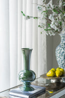 Rectangular Console Table With Elegant Floral Design And Mirrored - Silver Multi by HouseOfZazla