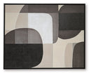 Kesleigh - Wall Art - Black / White