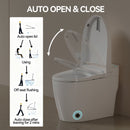 Unique Smart One-Piece Toilet with Bidet and Auto Seat by HouseOfZazla