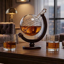 Lady Justice Law U.S. Constitution Whiskey & Wine Decanter Set - 850ml by The Wine Savant