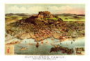 Vintage Map of Hutchinson Family Home (High Rock), Massachusetts 1881