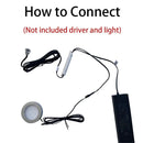 PR01 12/24V Body Infrared PIR Motion Sensor Switch Control for LED Light by Kings Outdoor Lighting