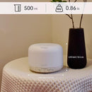 ASAKUKI 500ml Premium Essential Oil Diffuser with Remote Control, 5 in 1 Ultrasonic Aromatherapy Fragrant Oil Humidifier Vaporizer, Timer and Auto-Off Switch (White) by TinyTreasures Baby Boutique