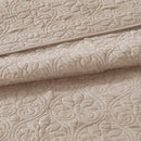 Reversible Quilt Set Khaki King/Cal King