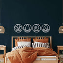 Four Elements Metal Wall Art