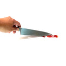 Plastic 13 Inch Chef’s Knife Silver Blade and Black Handle