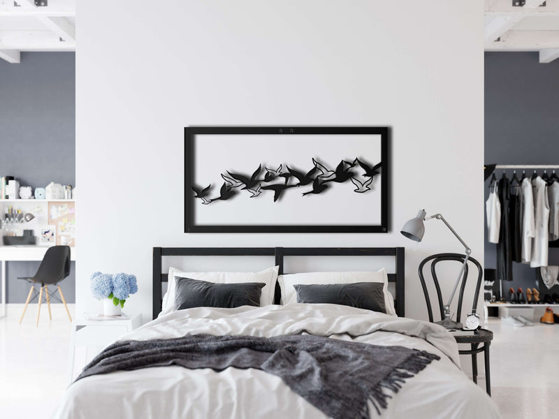 Birds Metal Wall Art