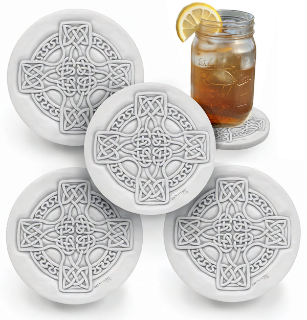 Celtic Cross Drink Coasters