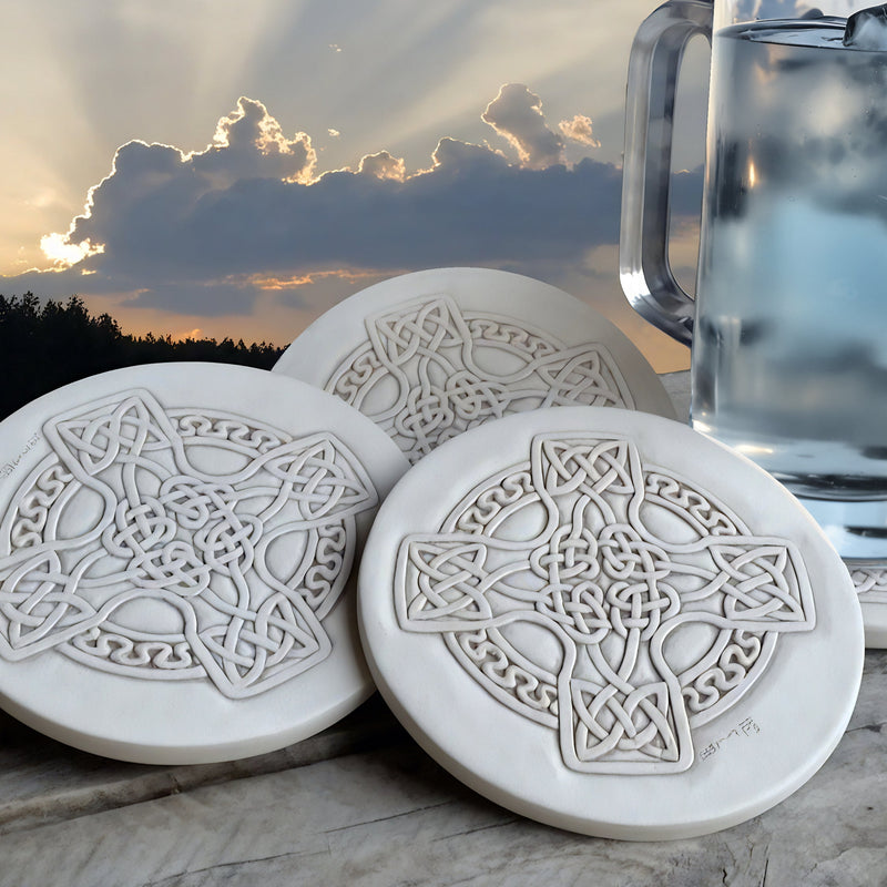 Celtic Cross Drink Coasters, photo 2 of 7