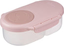 b.box Snack Containers for Kids, Toddler Snack Box Container, Reusable Small Bento Box for Lunch, School & Travel, Leak Proof, BPA free, Dishwasher Safe, Ages 4 months+ (Blush Crush, 12oz capacity) by TinyTreasures Baby Boutique
