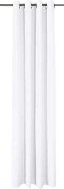 Amazon Basics Room Darkening Light Blocking Blackout Window Curtain with 2 Panels Grommets, for Living Room and Bedroom, 52 x 96 inches, White - Set of 2 by TinyTreasures Baby Boutique