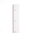 Wooden Growth Chart for Wall - Size Height Chart for Kids, Growth Measuring Board and Kids Height Wall Chart, Growth Chart for Kids, Height Chart for Wall - Modern White (63"x6.7") by TinyTreasures Baby Boutique