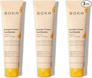 Boka Fluoride Free Toothpaste Nano Hydroxyapatite Toothpaste - Orange Cream Flavor, 4 oz 3Pk US Manufactured by CozyNest Decor