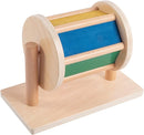 Full Size Spinning Drum Montessori Toys for Infant 6 - 12 Months 1 Year Old Babies Toddlers (Multiple Materials) by TinyTreasures Baby Boutique