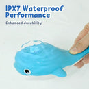 Baby Bath Toys for 6-12 Months, Rechargeable Bath Toys for Babies 6-18 Months, Whale Bath Toy Sprinkler for Toddlers 1-3 2-4, Light Up Bath Toy for Kids, Infant Bathtub Toys by TinyTreasures Baby Boutique