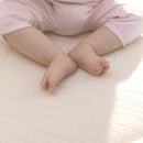 Naturepedic Organic Crib Mattress Cover - Skin Friendly, Breathable & Absorbent Crib Mattress Protector - Removable Mattress Pad for Baby and Toddler Bed - Fitted Ivory by TinyTreasures Baby Boutique