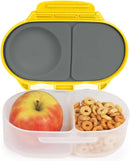 b.box Snack Containers for Kids, Toddler Snack Box Container, Reusable Small Bento Box for Lunch, School & Travel, Leak Proof, BPA free, Dishwasher Safe, Ages 4 months+ (Lemon Sherbet, 12oz capacity) by TinyTreasures Baby Boutique