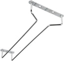 TrueCraftware- 10-Inch Wine Glass Rack Chrome Finish Set of 2- Stemware Rack Wire Hanging Rack Under Cabinet Wine Glass Rack Stemware Holder Glass Storage Hanger Organizer for Kitchen and Bar by CozyNest Decor