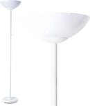 Super Bright Floor Lamp 8000LUMEN - DIMMABLE 30K Energy-Efficient Standing Lamp with Cement Base, for Living Room and Bedroom - Matte Finish, Modern and Elegant Design (White) by CozyNest Decor