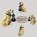 NASKY The Resin Handicraft Solar - Powered Hanging Lamp in The Shape of A Simulated Puppy of The Courtyard is Suitable for Places Such As Courtyards, Gardens and Balconies (Labrador) by GreenHaven Gardens