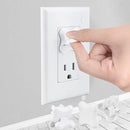 Outlet Covers Babepai 38-Pack White Baby Proof Electrical Protector Safety Improved Baby Safety Plug Covers by TinyTreasures Baby Boutique