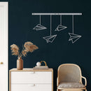 Paper Plane Metal Wall Art