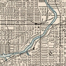 Vintage Map of Chicago, Illinois 1893