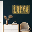 Women Fashion Metal Wall Art