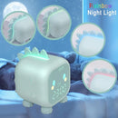 Kids Alarm Clock Girls Green Dinosaur Alarm Clocks with Night Light Bluetooth Digital Alarm Clock for Kids Girls Children by TinyTreasures Baby Boutique